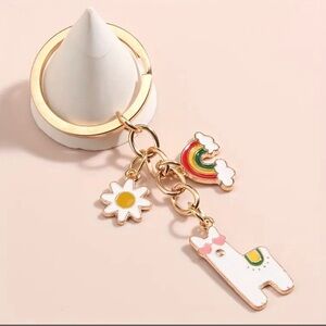 Llama with Charms Key/Bag Charm 🆕 Pick 3/$15🎉